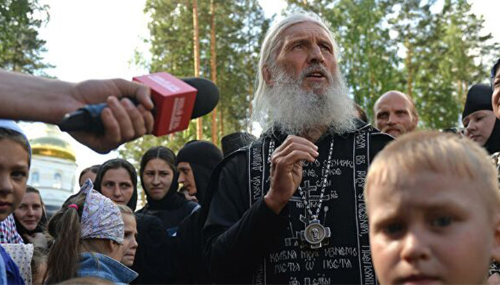 Позбавлений сану схиігумен Сергій (Романов). Фото: radiosputnik.ria.ru