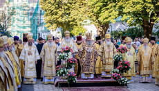 В УПЦ молитвенно отпраздновали шестую годовщину интронизации Предстоятеля