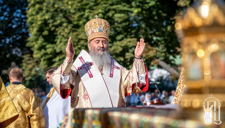 Предстоятель УПЦ Блаженнейший Митрополит Онуфрий. Фото: news.church.ua