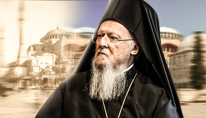 The head of Phanar calls himself the head of Orthodoxy. Photo: UOJ