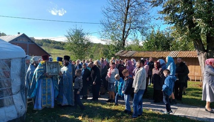 Hramul bisericii din Buderaj din cadrul Bisericii Ortodoxe Ucrainene. Imagine: UJO