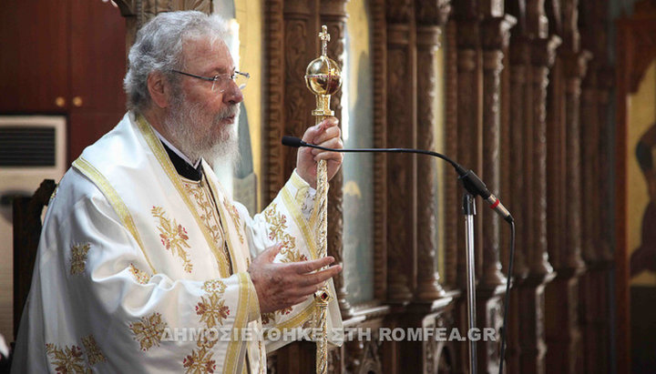 Arhiepiscopul Hrisostom l-a pomenit pentru prima dată pe Epifanie. Imagine: romfea.gr