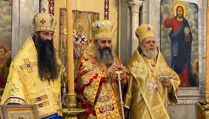 Liturghie Sobornicească a ierarhilor Bisericii Ortodoxe Ucrainene și Bisericii din Antiohia în Liban. Imagine: eparhia.vinnica.ua