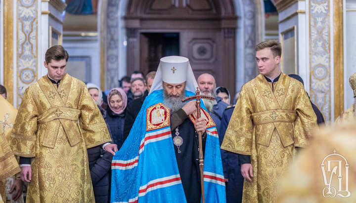 Предстоятель УПЦ Блаженнейший Митрополит Онуфрий. Фото: news.church.ua