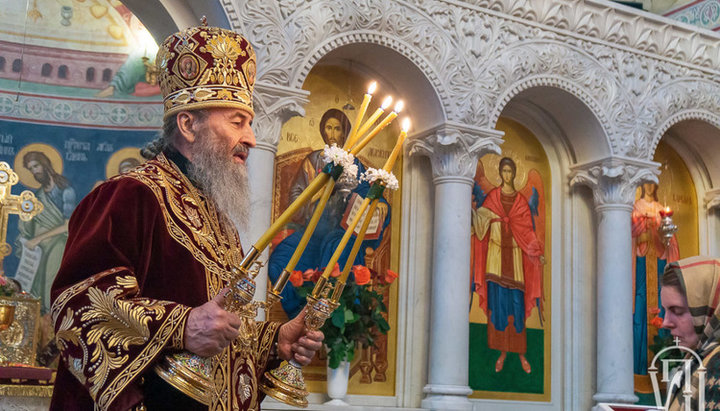 Предстоятель УПЦ Блаженніший Митрополит Онуфрій. Фото: news.church.ua