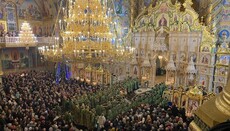 La Lavra de la Poceaev a fost prăznuit solemn Sfântul Cuvios Amfilohie