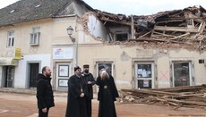 Архиереи Сербской Церкви посетили пострадавших от землетрясения в Хорватии