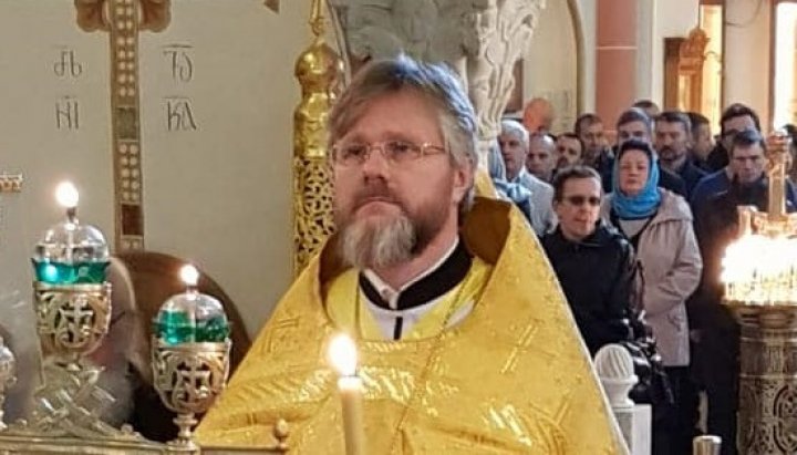 Archpriest Nikolai Danilevich. Photo: Facebook Archpriest Nikolai Danilevich