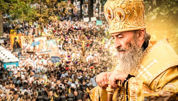 His Beatitude Onuphry called on his flock to defend their Church. Photo: UOJ