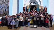 Sute de procesiuni au avut loc în ziua Ortodoxiei în Eparhia de Rivne