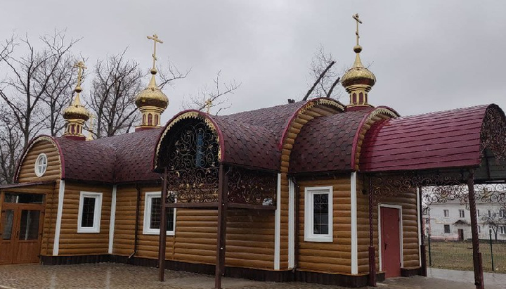 Новый храм в Донецке в честь равноапостольного князя Владимира. Фото: donetsk.church.ua