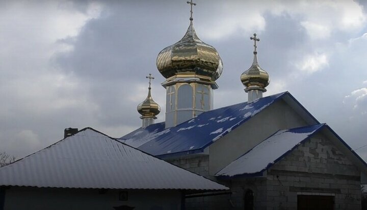 The UOC church in the village of Boyanchuk. Photo: a screenshot of the Youtube channel 