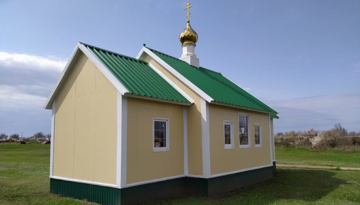 Новый храм Джанкойской епархии в крымском селе Соколы. Фото: dzhankoy.church.ua