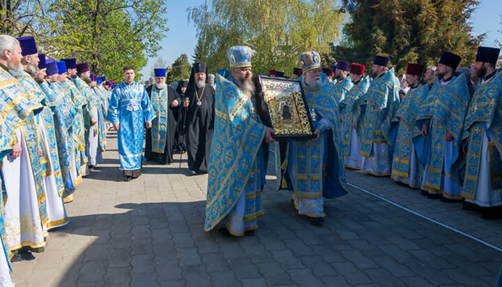 Престольный праздник Касперовского монастыря Донецкой епархии УПЦ. Фото: donetsk.church.ua