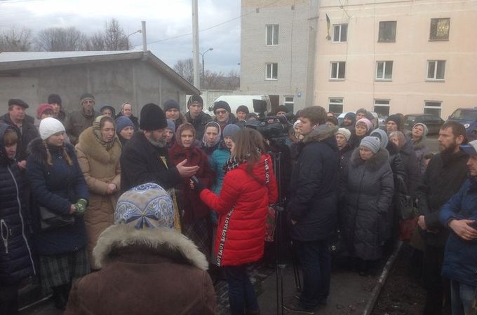 В Хмельницком католики препятствовали строительству православного храма