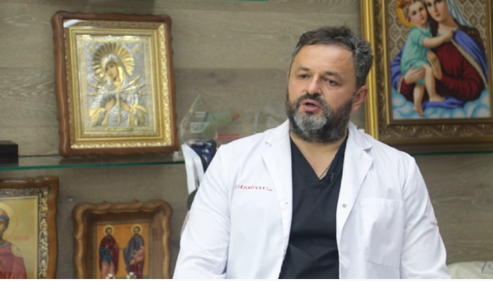 Priest-doctor Rostislav Valikhnovsky. Photo: screenshot / 