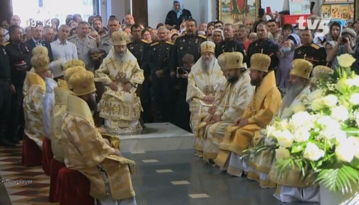 Праздничное богослужение в Запорожье в день памяти свт. Луки Крымского. Фото: t.me/upc_news