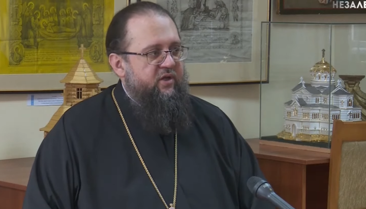 Episcopul Silvestru de Belogorod. Imagine: screenshot/YouTube/Primul Independent