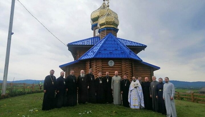 Храм Почаївської ікони Пресвятої Богородиці в с. Верхня Яблунька. Фото: upc.lviv.ua