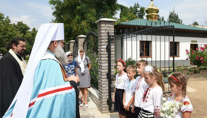 Митрополит Лука заложил храм в г. Энергодар. Фото: hramzp.ua