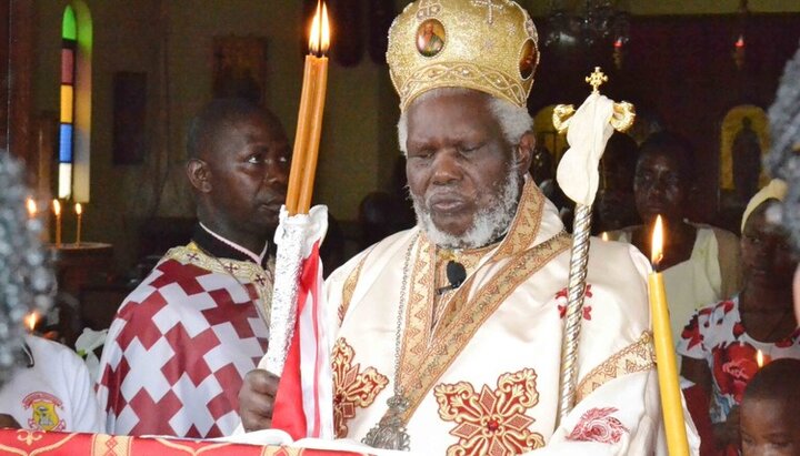 Mitropolitul Iona (Luanga) al Ugandei. Imagine: ugandaorthodoxchurch.co.ug