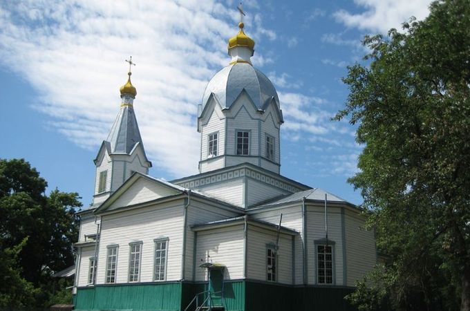 Церковь в честь Успения Пресвятой Богородицы в селе Кобыжча (1895)