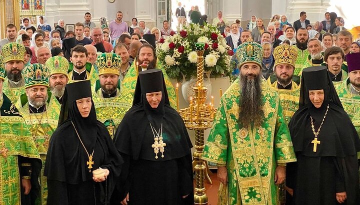 Митрополит Варсонофий на торжествах в Браиловском монастыре УПЦ. Фото: eparhia.vinnica.ua