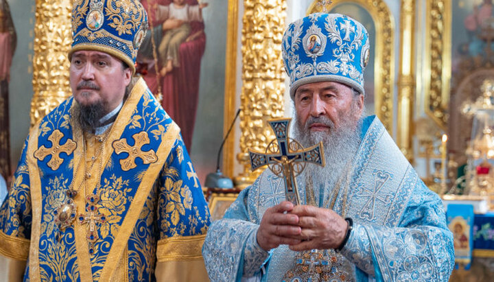 Блаженніший Онуфрій в Успенському Зимненському монастирі. Фото: news.church.ua