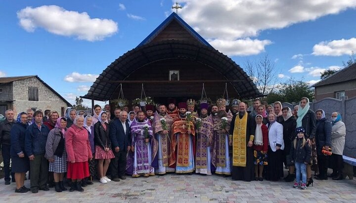 Престольный праздник в новом храме Свято-Крестовоздвиженской общины с. Копытково. Фото: СПЖ