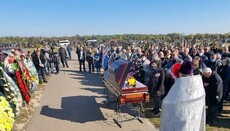 Антона Полякова відспівали у Спасо-Преображенському соборі УПЦ Чернігова