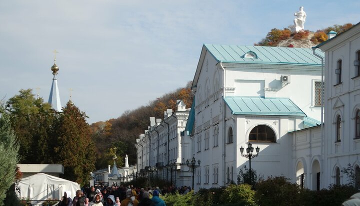 В Святогорской лавре. Фото: Facebook Николай Митрохин