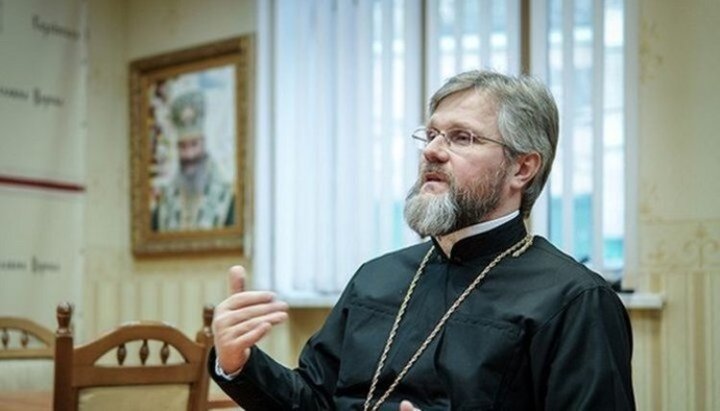 Archpriest Nikolai Danilevich, Deputy Head of the DECR UOC. Photo: Apostrophe