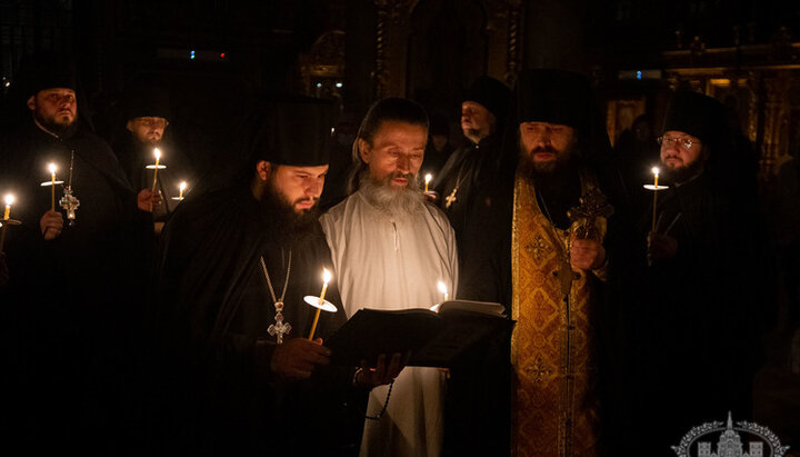 Постриг в великую схиму над насельником Свято-Ильинского монастыря. Фото: iliya-monastery.org