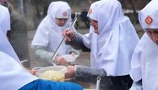 Martha and Mary Convent of Cherkasy prepares hot meals for the needy