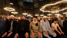 În Hagia Sofia pentru prima dată în 88 de ani s-a săvârșit slujba Tarawih