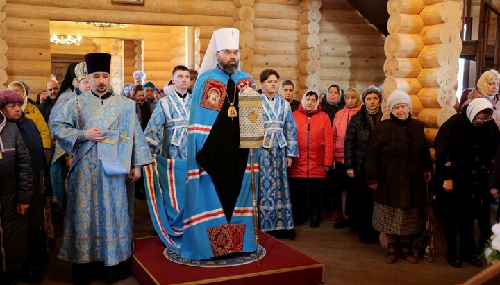 У Горлівці відновлений після обстрілу храм відзначив свій перший престол