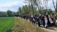 В четырех епархиях УПЦ отпели воинов