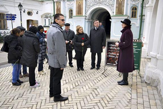 Кубинская делегация посетила Национальный Киево-Печерский заповедник