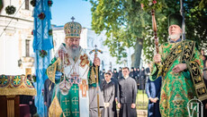 Предстоятели Поместных Церквей поздравили Блаженнейшего с днем ангела