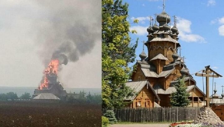 Воїн ЗСУ розповів, як горів скит Святогірської лаври