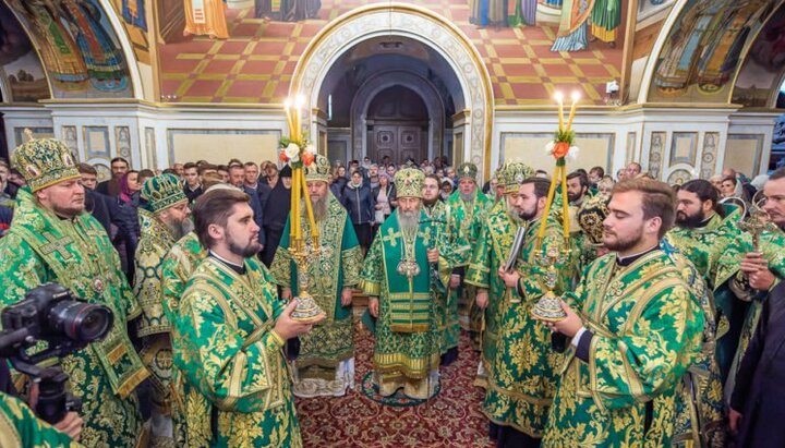 Торжества в день Собора преподобных Дальних пещер. Фото: news.church.ua