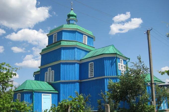 Церковь Введения во храм Пресвятой Богородицы в городе Берислав (1726)