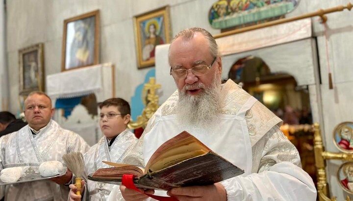 Освящение нового престола в Михайловском храме села Грибовцы. Фото: пресс-служба Мукачевской епархии