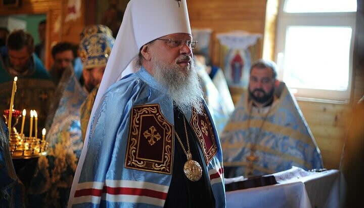 Митрополит Мелетій, голова ВЗЦЗ УПЦ. Фото: пресслужба Чернівецької єпархії