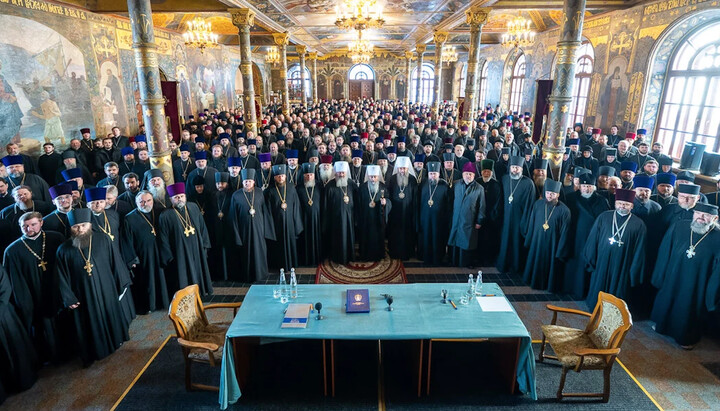 General photo of the clergy of the Kyiv Eparchy. Photo: news.church.ua