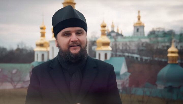 Archpriest Oleksandr Klymenko. Photo: a screenshot of the priest's YouTube channel