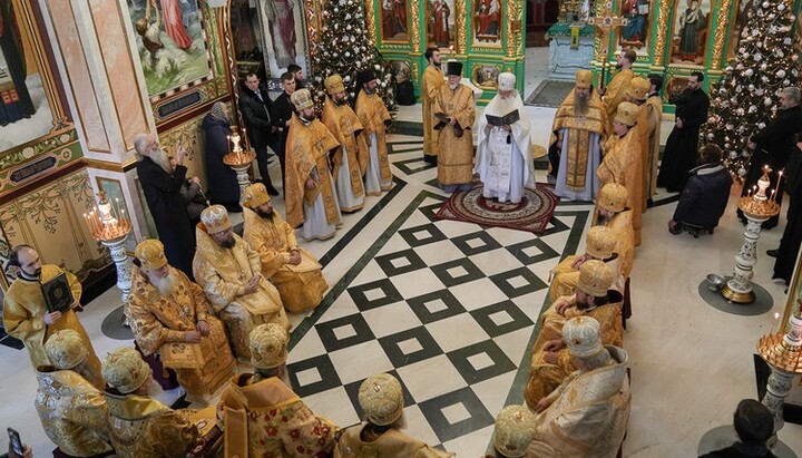 Архиерейская хиротония архимандрита Вениамина. Фото: lavra.ua