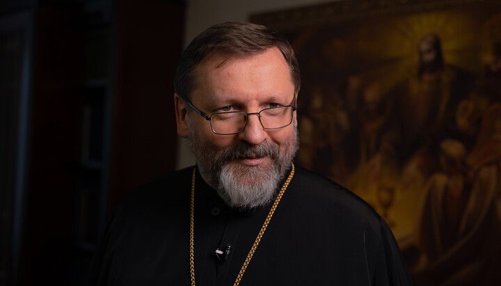 The head of the Ukrainian Greek Catholic Church, Sviatoslav Shevchuk. Photo: pravda.com.ua