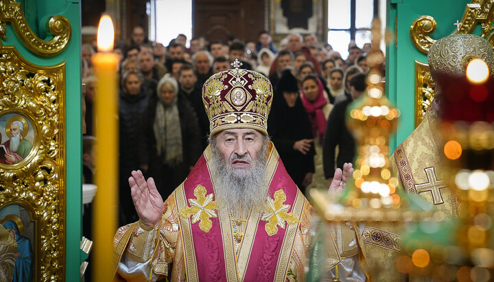 Preafericitul Mitropolit Onufrie. Imagine: lavra.ua