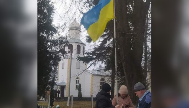 Архангело-Михайлівський храм у селі Колибаївка. Фото: сторінка у Facebook Анатолія Дубинського